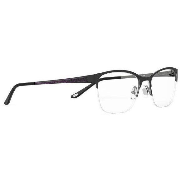 EMOZIONI EM-4407 Eyeglasses TI7-MTBLK-RUT 53mm